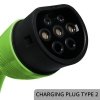 Qoltec Mobilna ładowarka do samochodu elektrycznego EV z regulacją 2w1  Typ2 | 3.5kW | 230V | Wi-Fi | TUYA | SMART LIFE | LCD | 